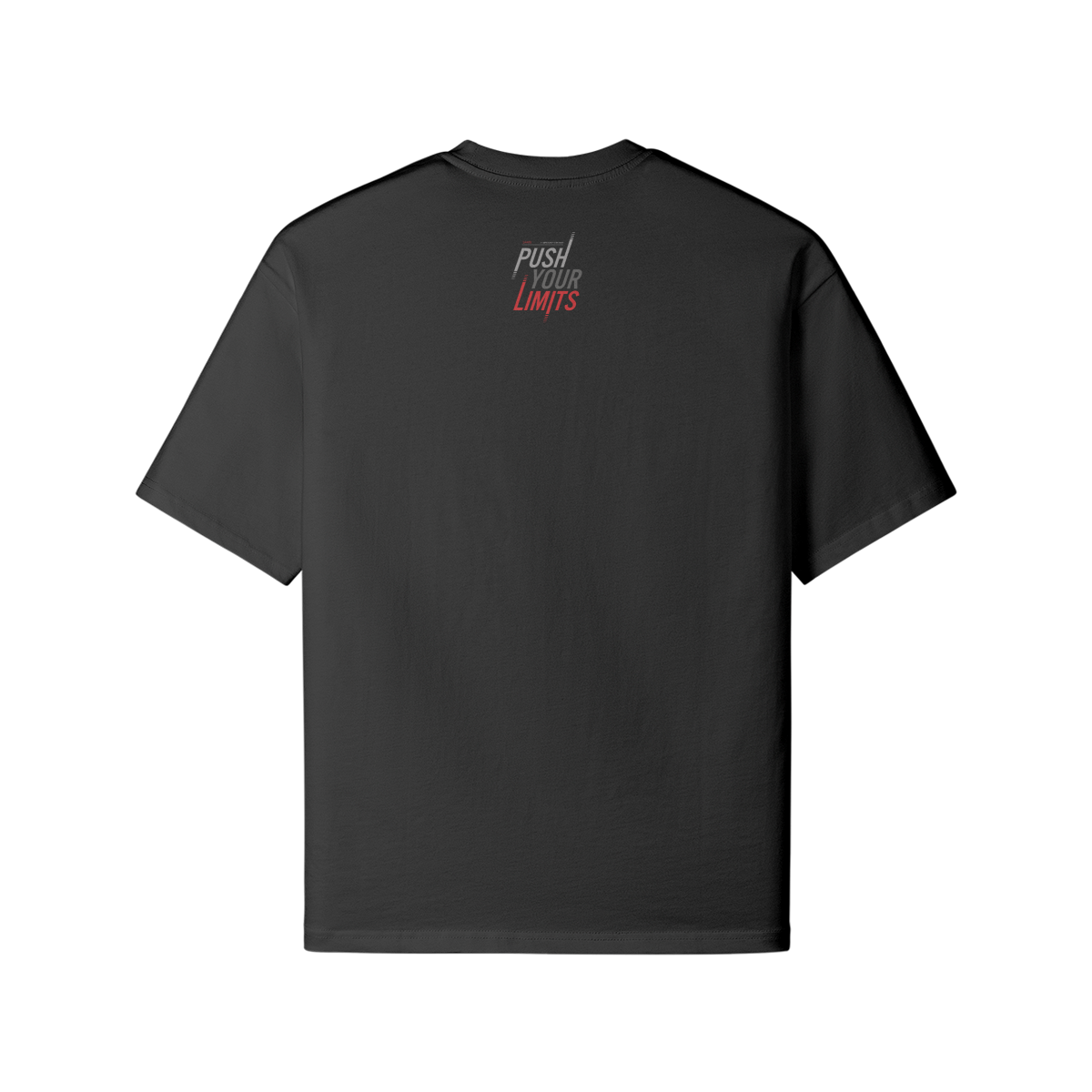 Authentisches Sportshirt Oversize Fit mit Front- und Backprint aus 100% Baumwolle
