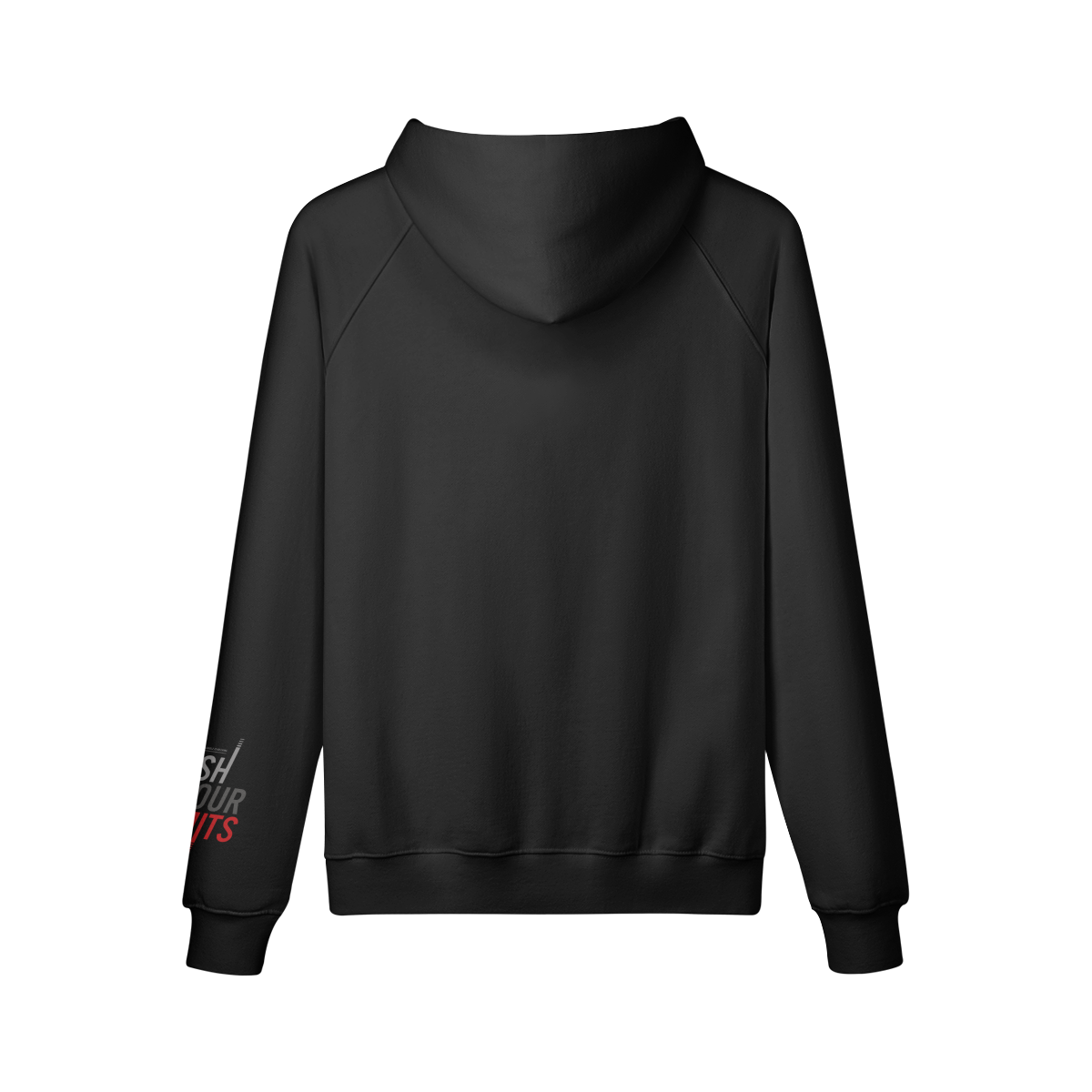 Oversize Fit T-Shirt Aim Higher aus 100% Baumwolle mit Front- und Ärmelprint in reaktivgefärbtem Stoff